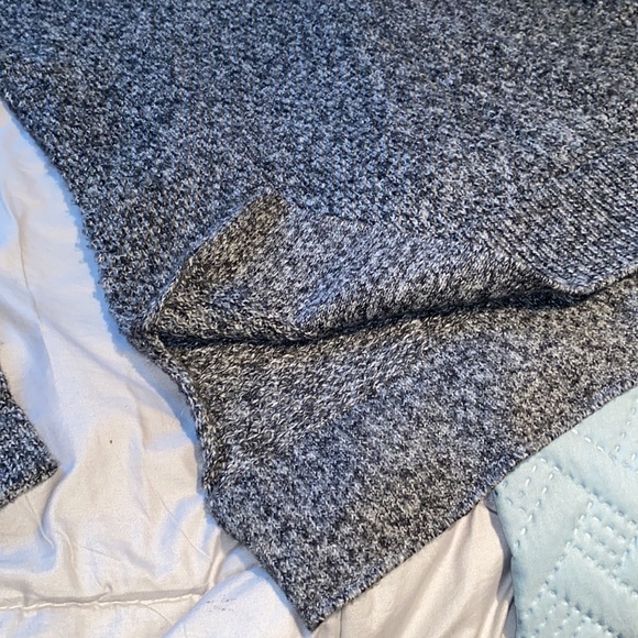 HOLLISTER cold shoulder cowl neck sweater dark grey Merle XS - Picture 9 of 12